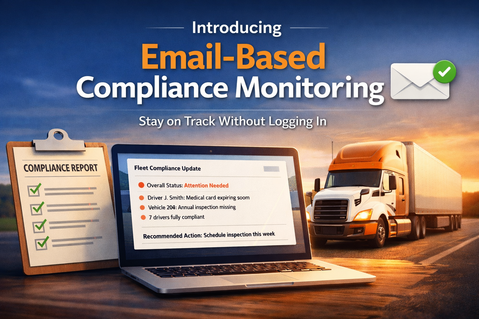 Introducing Email-Based Compliance Monitoring in TruckerBot